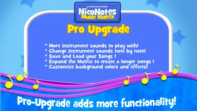Ảnh chụp màn hình của NicoNotes Music Matrix