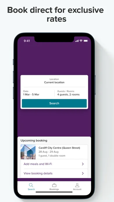 Capturas de pantalla de Premier Inn Hotels