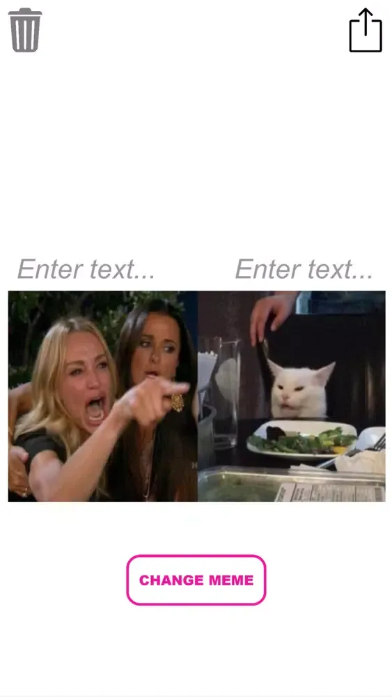 White Cat Meme Ekran Görüntüleri