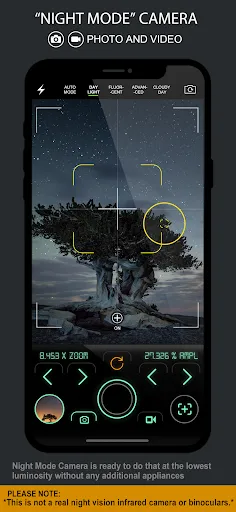 Ảnh chụp màn hình của Night Mode Camera Photo Video