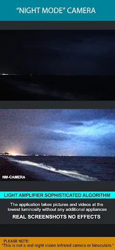 Ảnh chụp màn hình của Night Mode Camera Photo Video