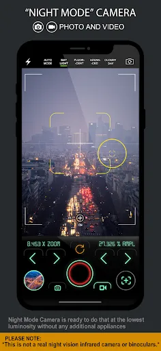 Ảnh chụp màn hình của Night Mode Camera Photo Video
