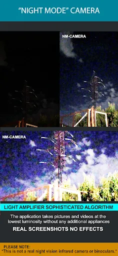 Ảnh chụp màn hình của Night Mode Camera Photo Video