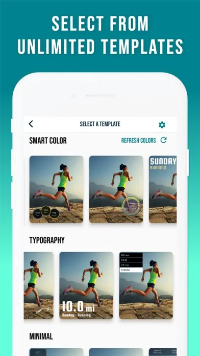 ภาพหน้าจอของ Run Photo - for Garmin, Strava