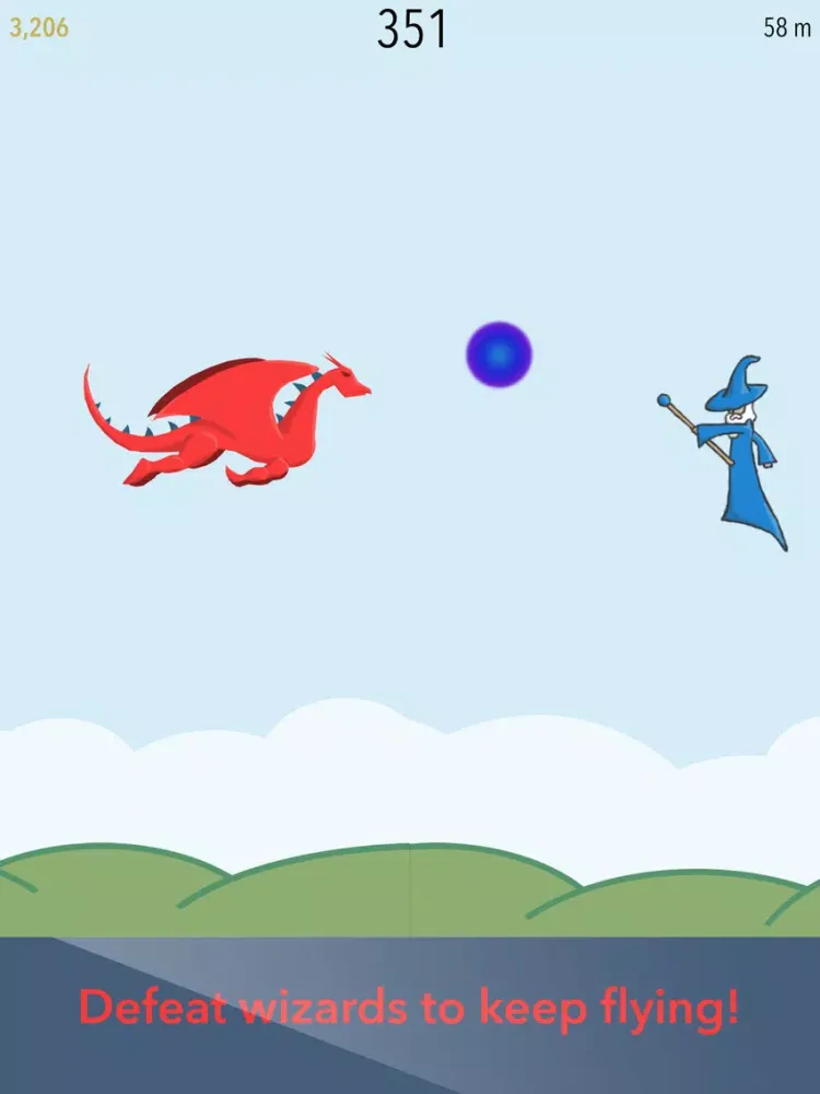 Tangkapan skrin Dragon Rush - Golden Flight iPad