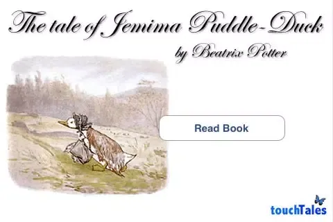 The Tale of Jemima Puddle-Duck - Childrens Book - by Beatrix Potter سکرین شاٹس
