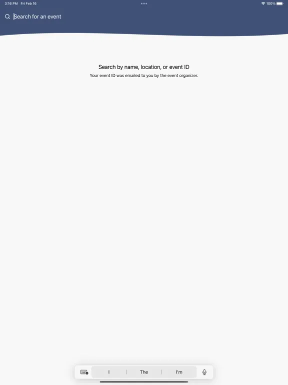 Capturas de pantalla de White Coat Investor Events iPad 