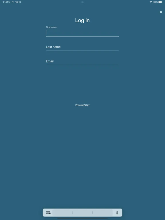 Capturas de pantalla de White Coat Investor Events iPad 