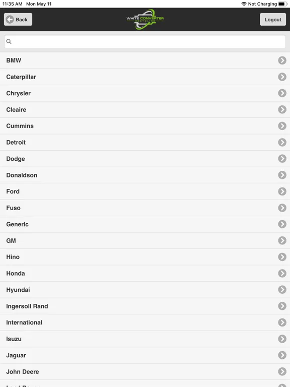 Скриншоты White Converter Recycling iPad 