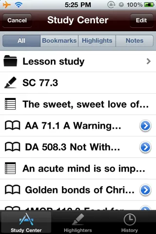 تصاویر EGW Writings Lite