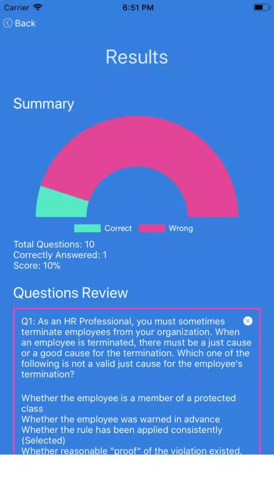 HRCI PHR Exam Prep স্ক্রিনশট
