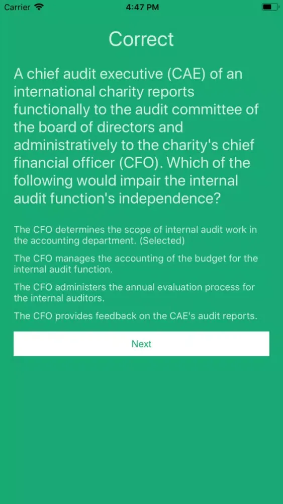 IIA CIA Exam Prep应用截图