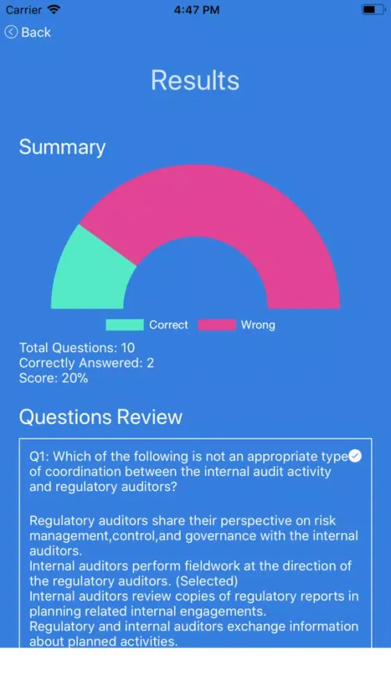 IIA CIA Exam Prep应用截图