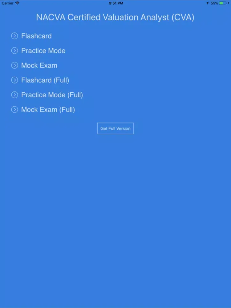 NACVA CVA Exam Prep iPad  سکرین شاٹس
