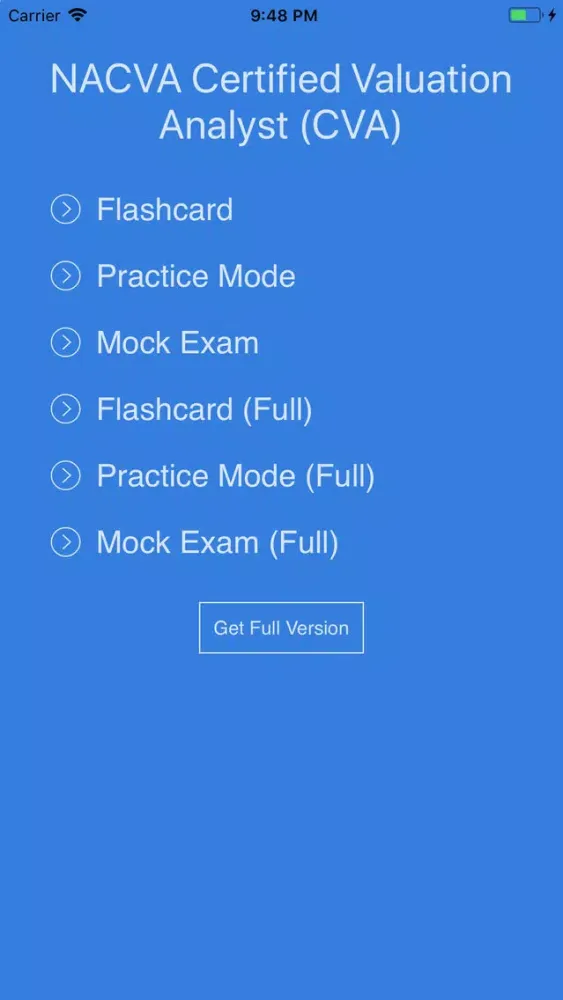 NACVA CVA Exam Prep سکرین شاٹس