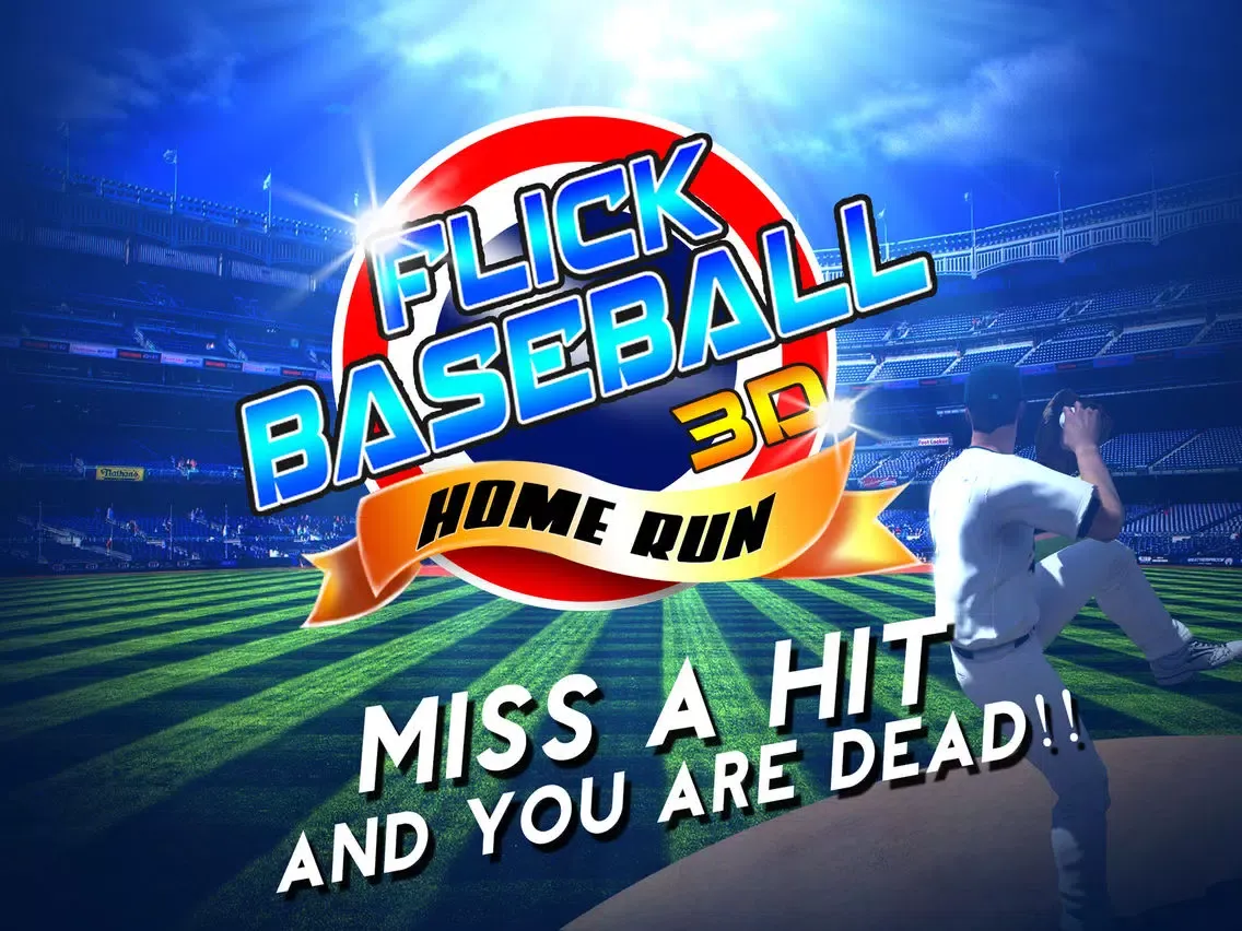 Flick Baseball 3D - Home Run iPad  স্ক্রিনশট