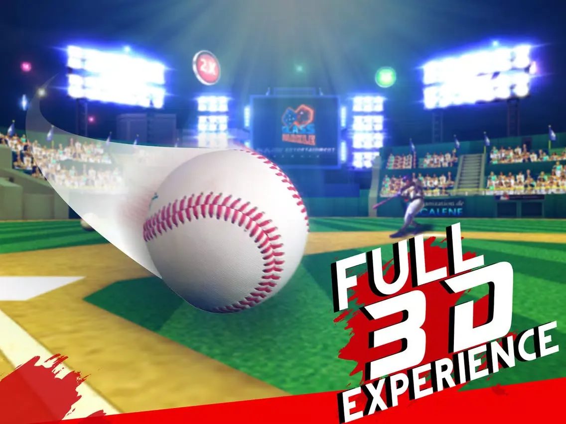 Flick Baseball 3D - Home Run iPad  স্ক্রিনশট