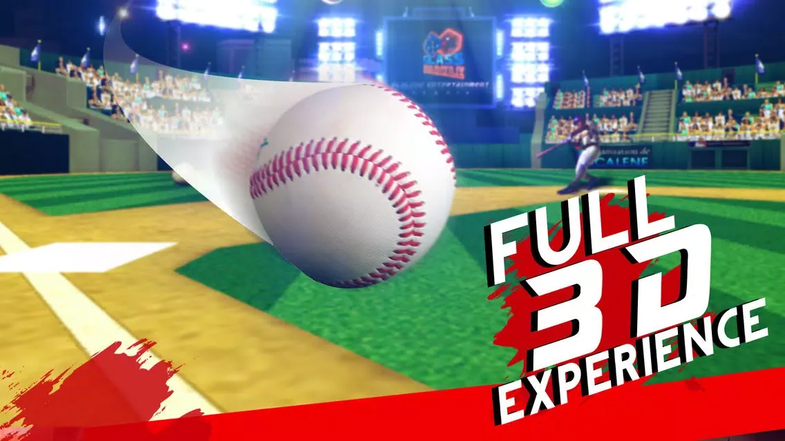 Flick Baseball 3D - Home Run স্ক্রিনশট