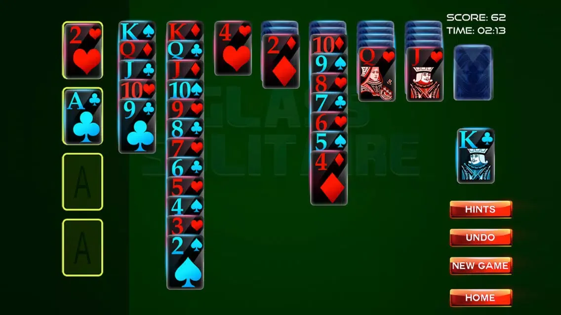 Glass Solitaire 3D 스크린샷