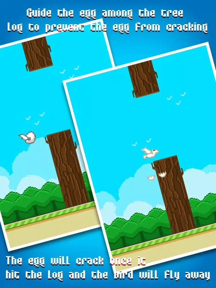 Screenshot di Tappy Bird - Origins iPad 