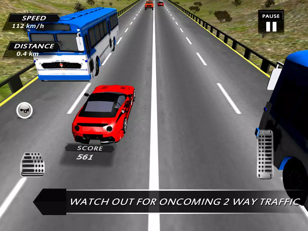 Screenshot di Traffic Race 3D - Highway iPad 