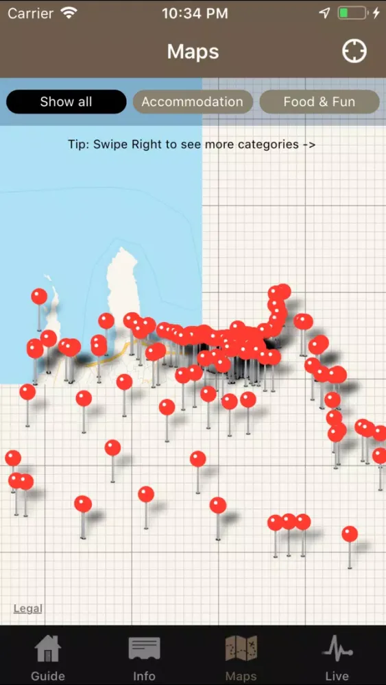 Captures d'écran de Chania CiTY