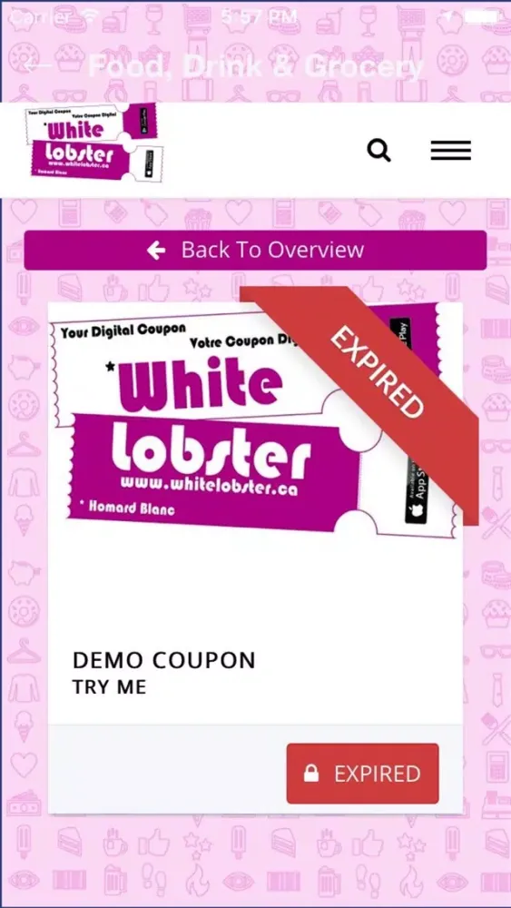 Tangkapan skrin WhiteLobster