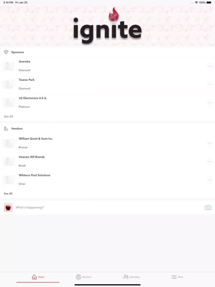 Ignite 2019 iPad  स्क्रीनशॉट
