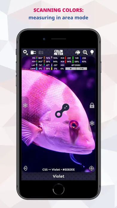 ภาพหน้าจอของ ColorMeter RGB Colorimeter