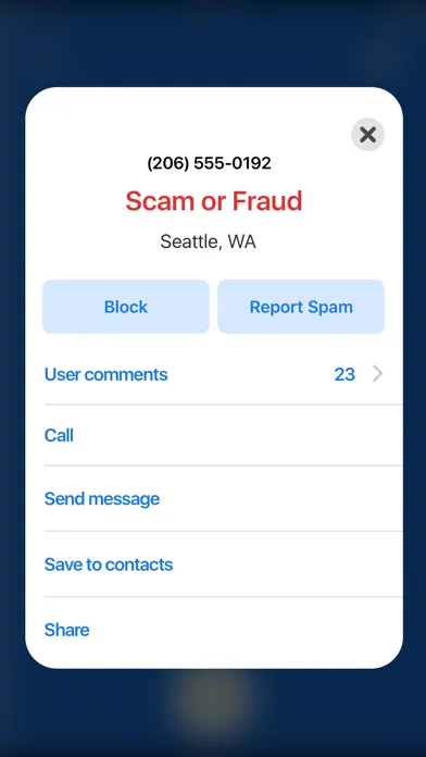 Mr. Number Lookup & Call Block Screenshots