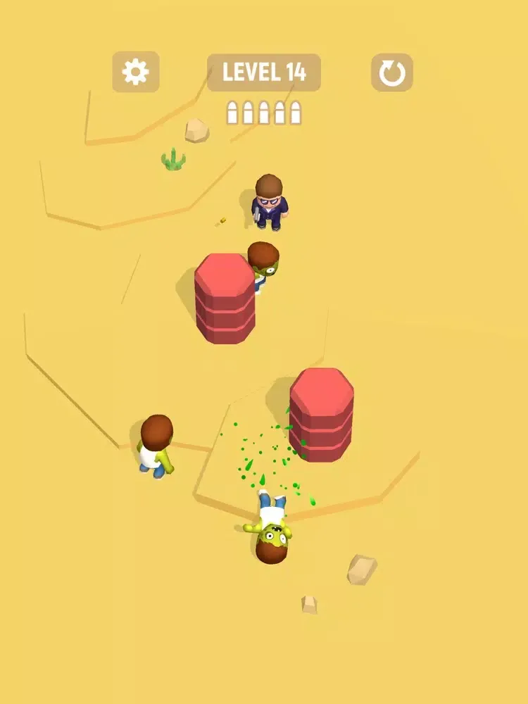 Gun Man 3D iPad  Screenshots
