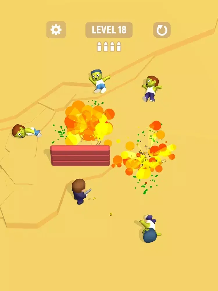 Gun Man 3D iPad  Screenshots