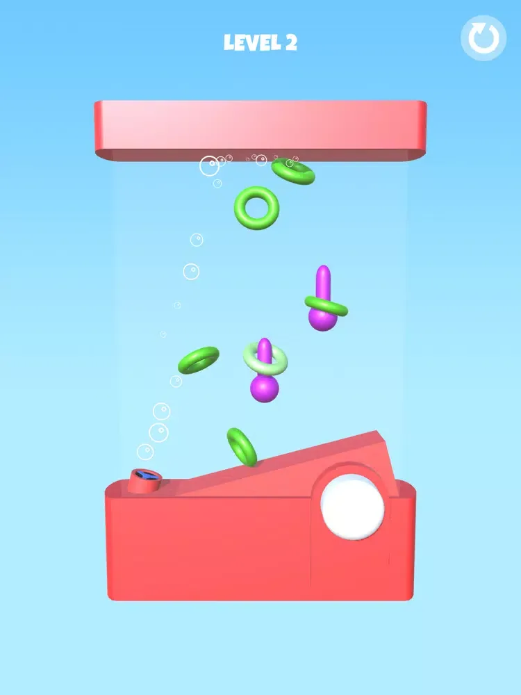 Water Hoops 3D iPad 應用截圖
