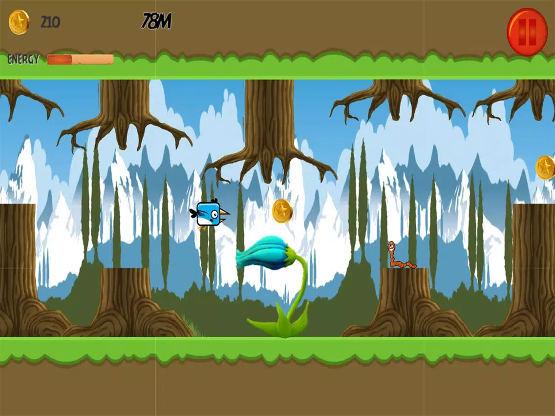 Ảnh chụp màn hình của Fly Birdy iPad 