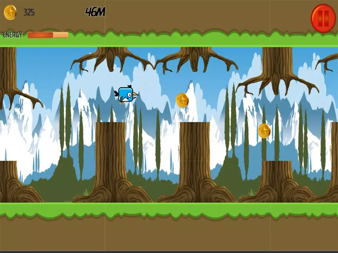 Ảnh chụp màn hình của Fly Birdy iPad 