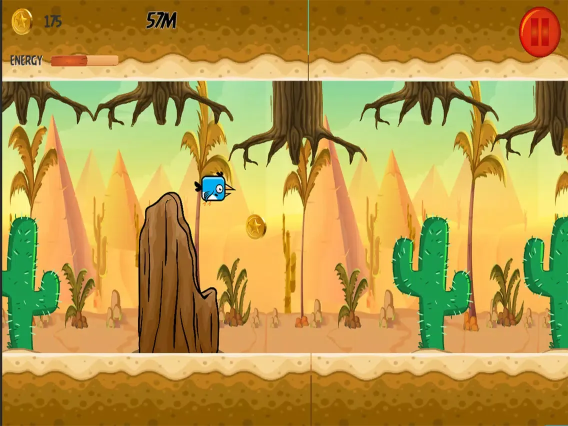 Ảnh chụp màn hình của Fly Birdy iPad 