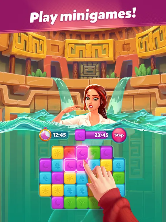 Zrzuty ekranu Emily's Stories - Match Puzzle iPad 