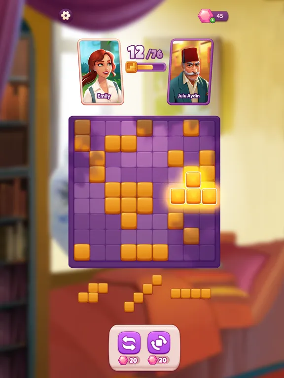 Zrzuty ekranu Emily's Stories - Match Puzzle iPad 