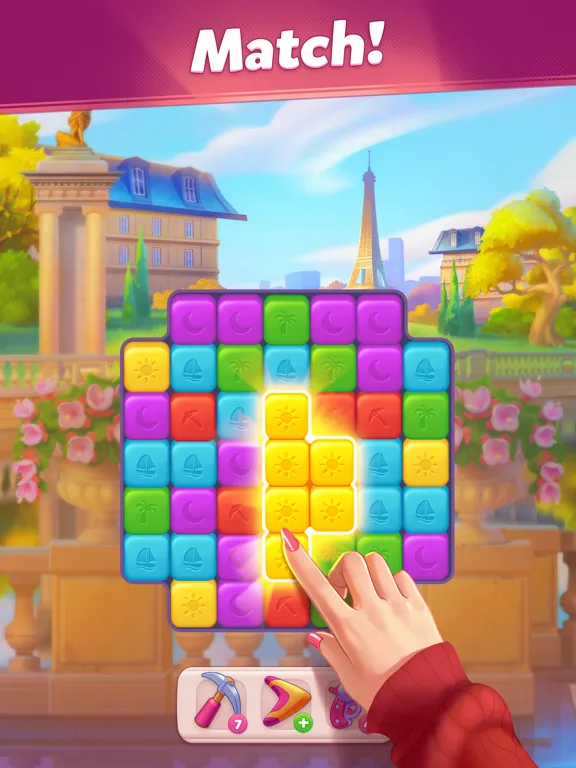 Zrzuty ekranu Emily's Stories - Match Puzzle iPad 
