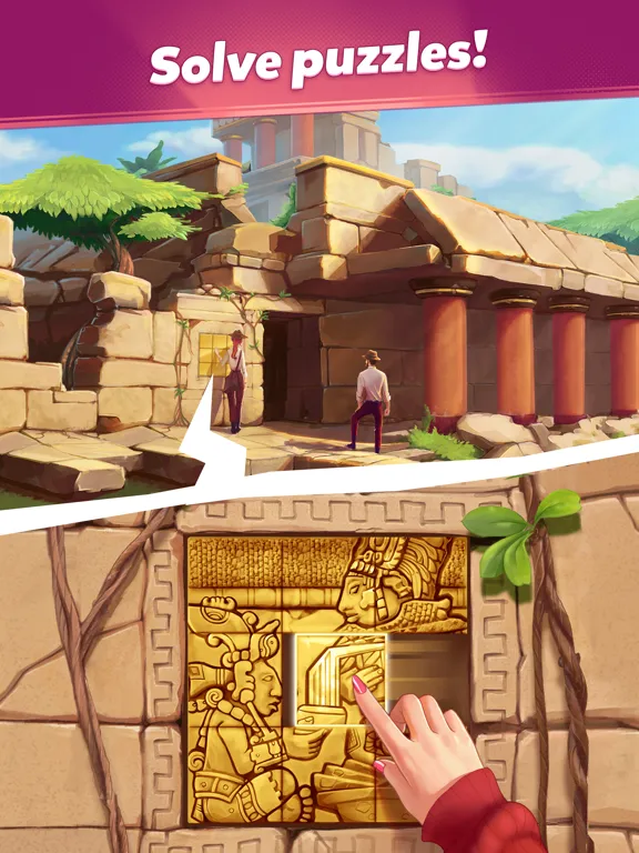 Zrzuty ekranu Emily's Stories - Match Puzzle iPad 