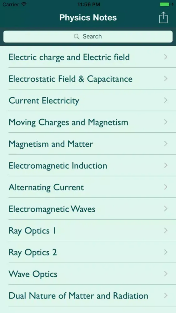 Tangkapan layar Physics Notes 2