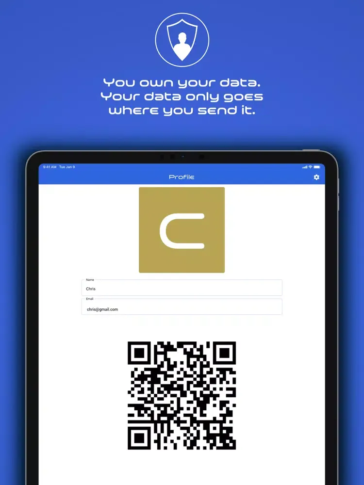 SOCIETY Secure Messenger iPad  Screenshots