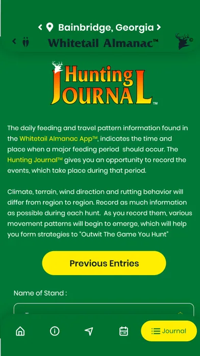 Whitetail Almanac Screenshots