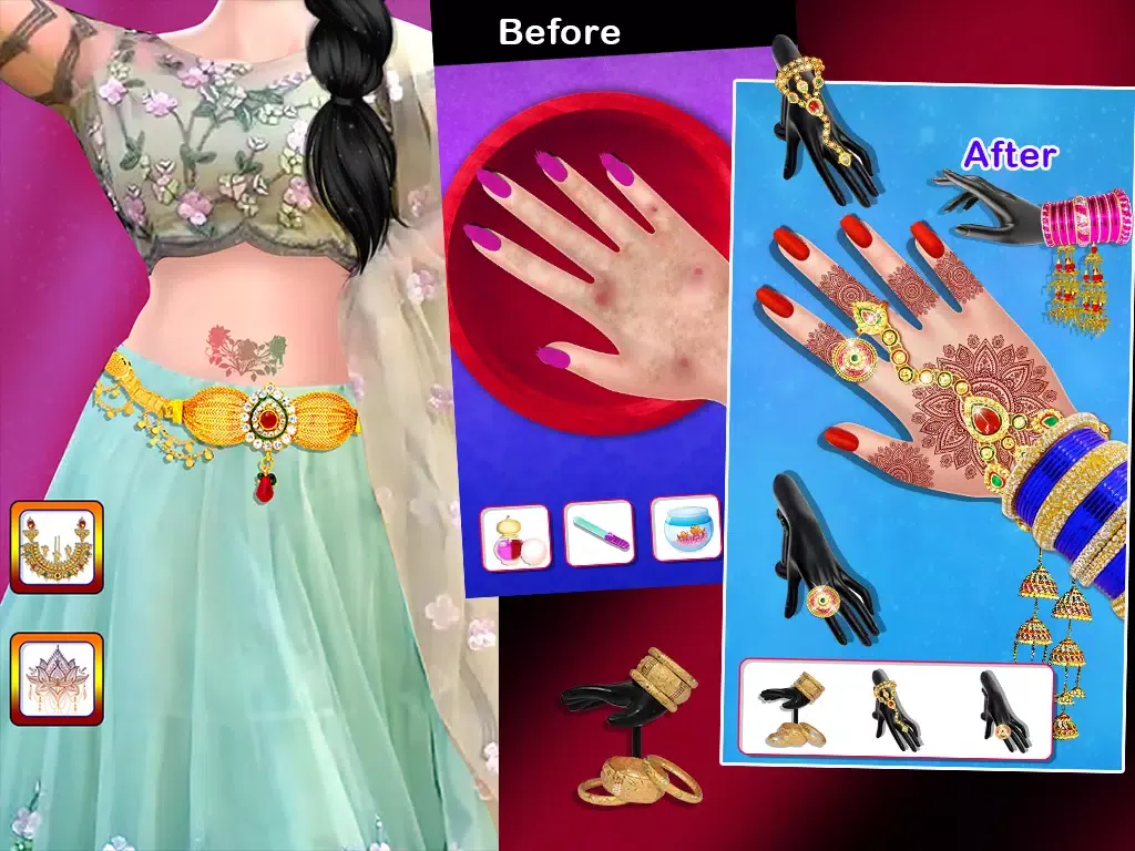 Indian Wedding Bridal Makeover スクリーンショット