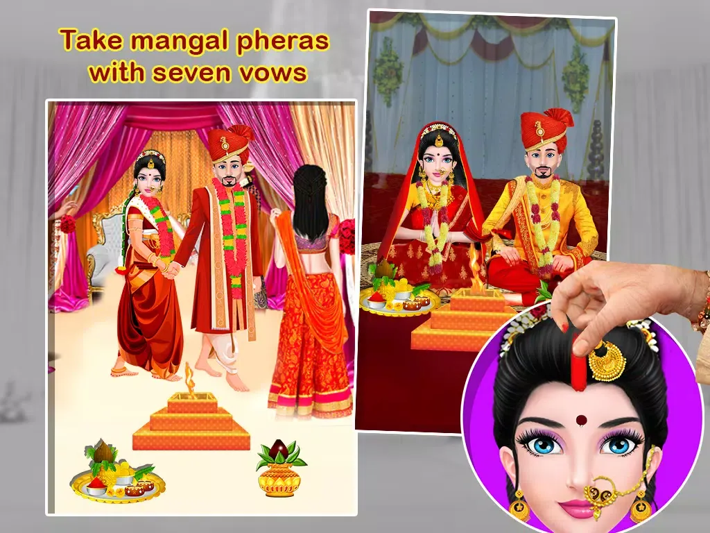 Indian Wedding Bridal Makeover スクリーンショット