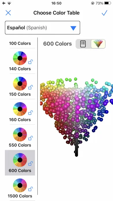 Color Name Recognizer Camera Screenshots