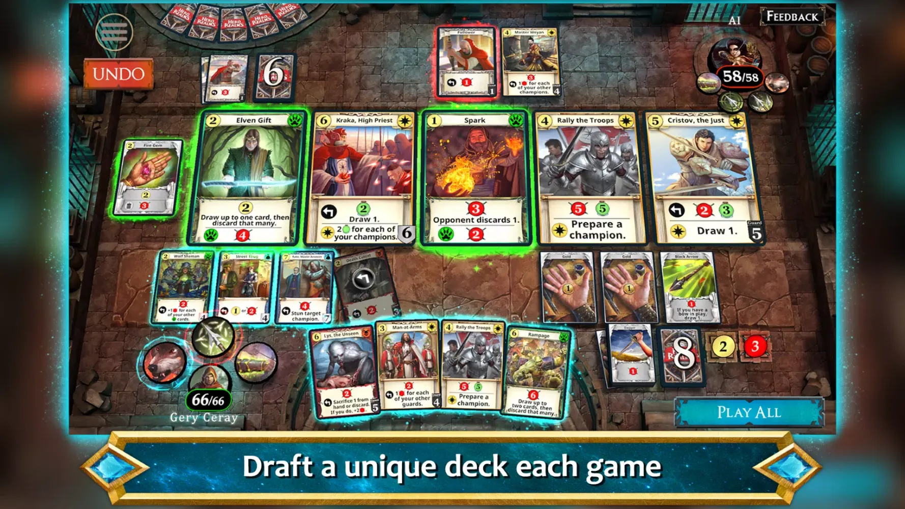 Captures d'écran de Hero Realms