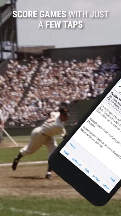 ภาพหน้าจอของ Home Field ScorebooK