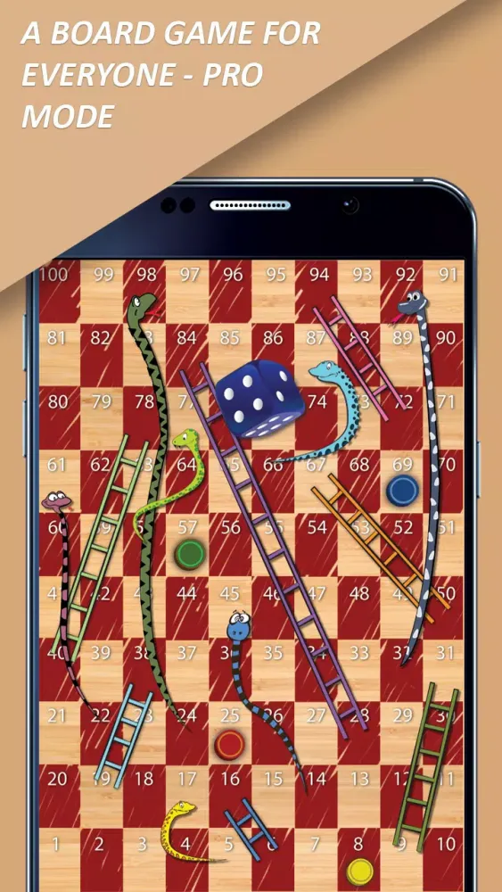 Screenshot di Snakes and Ladders