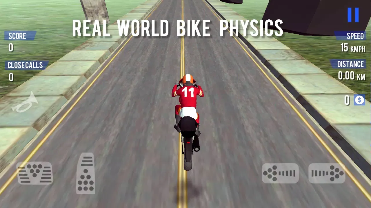 Captures d'écran de Moto Racing 3D